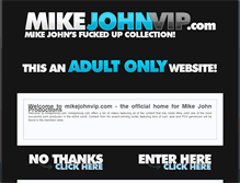 Tablet Screenshot of mikejohnvip.com